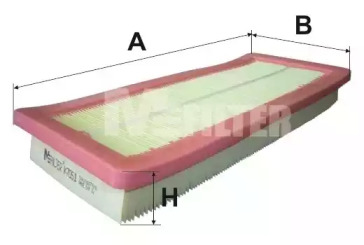 K7051 MFILTER Фильтр воздушный Bipper/Nemo/Qubo 1.4 i 08-
